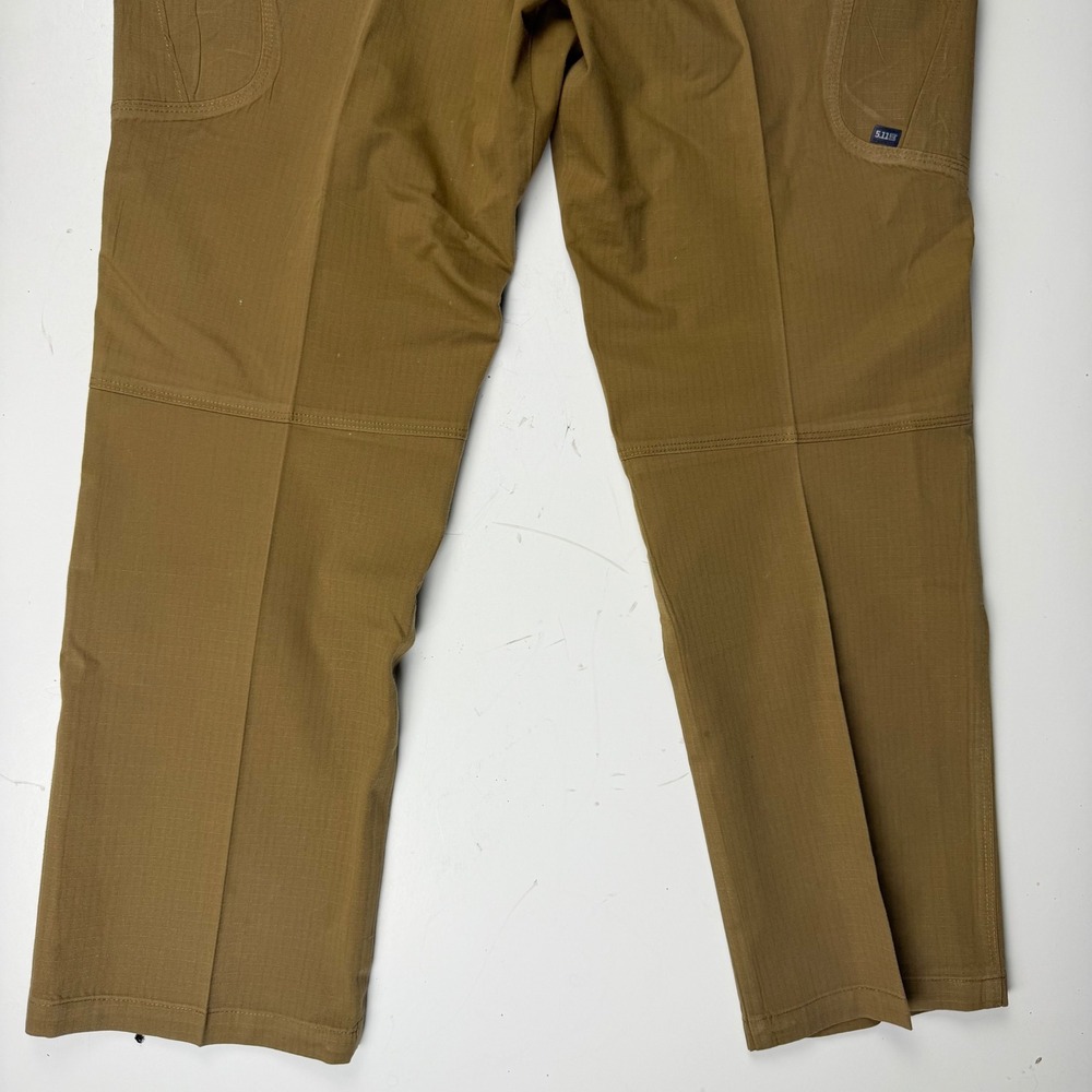 5.11 Tactical Series Cargo Pants Brown Ripstop Mens 38x30 Utility Workwear - Picture 11 of 11